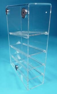 Poltex Offers Full Range of Sturdy Acrylic Organizers and Storage Holders, Custom Fabrication