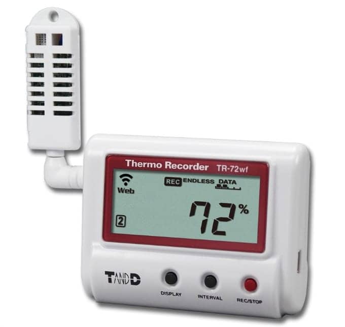 TwoChannel Temperature and Humidity Monitor Clinical Lab Products