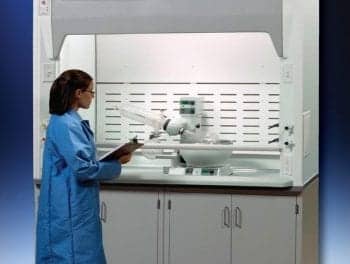 Chemical-Resistant Fume Hood