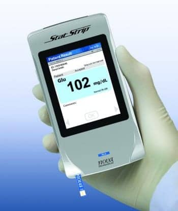 nova statstrip glucose hospital meter system