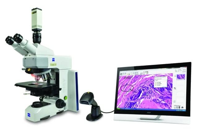 Microscope Imaging System Streamlines Routine Slide Examination