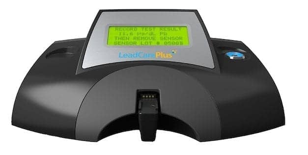 Clinical Analyzer Quantifies Blood Lead Levels
