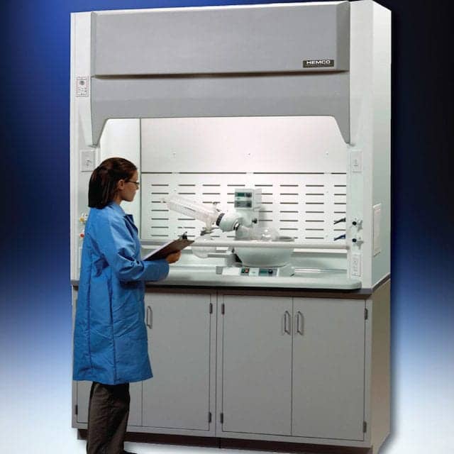 Fume Hood Resistant to Chemicals