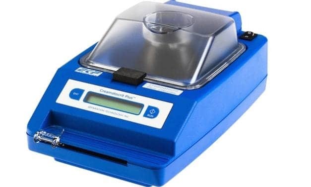 Creamatocrit Analyzer Equipped with Built-In Tube Reader