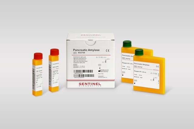 Pancreas-Specific Amylase Assay Formatted for Beckman Analyzers