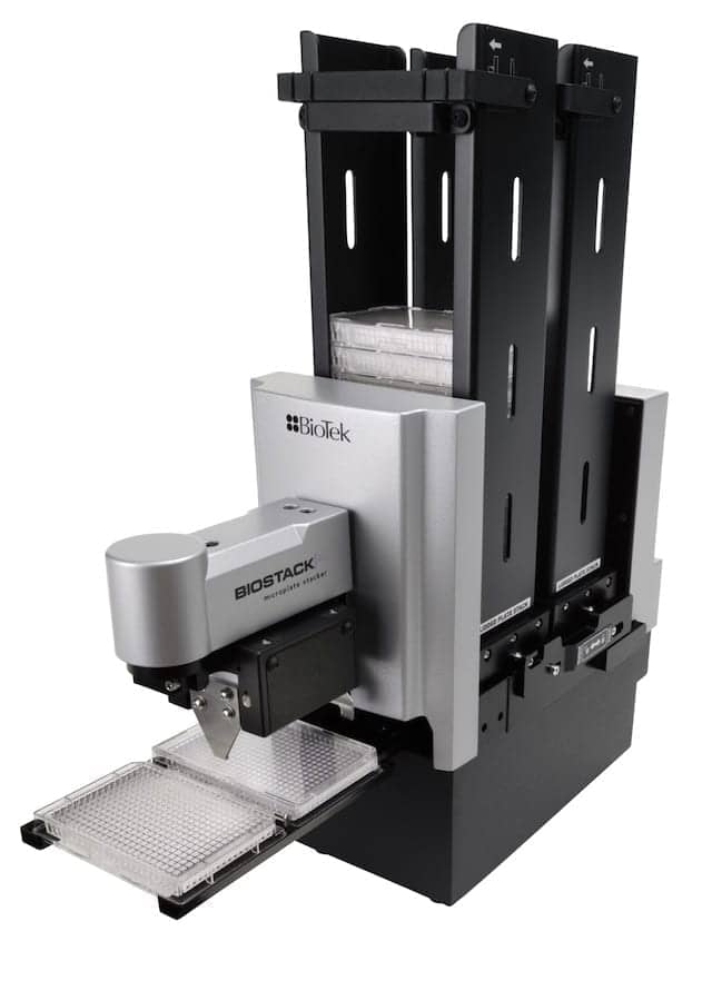 Microplate Stacker Supports CellBased Assay Workflows Clinical Lab