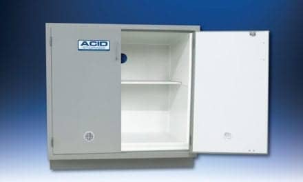 Acid Storage Cabinet Handles Corrosive Chemicals