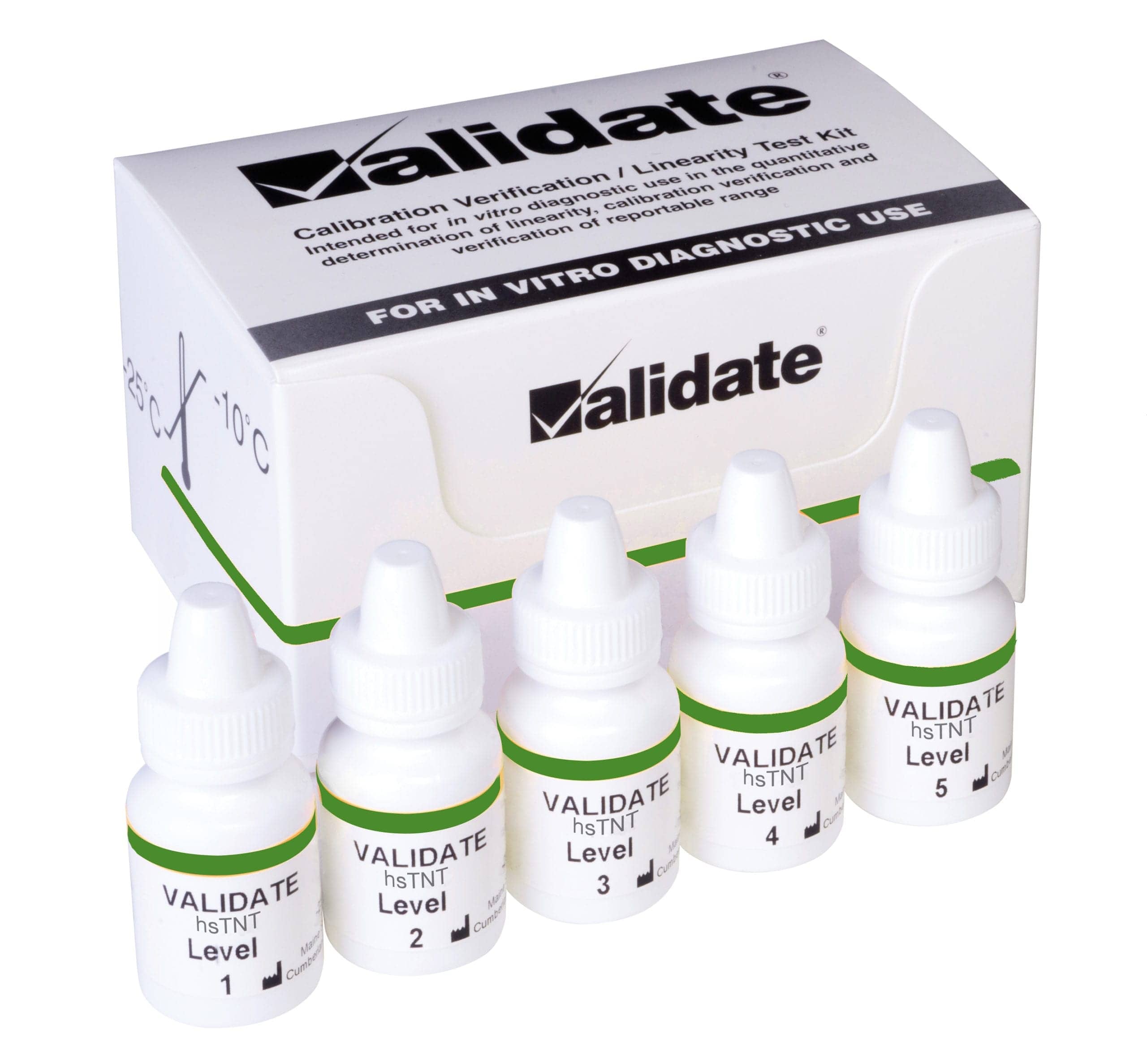 Validate hsTnT Kit for Linearity, Calibration Clinical Lab Products