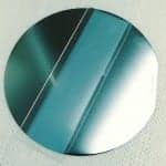 Figure 2. A microscope slide incorporating MetaFluorex ceramic film.