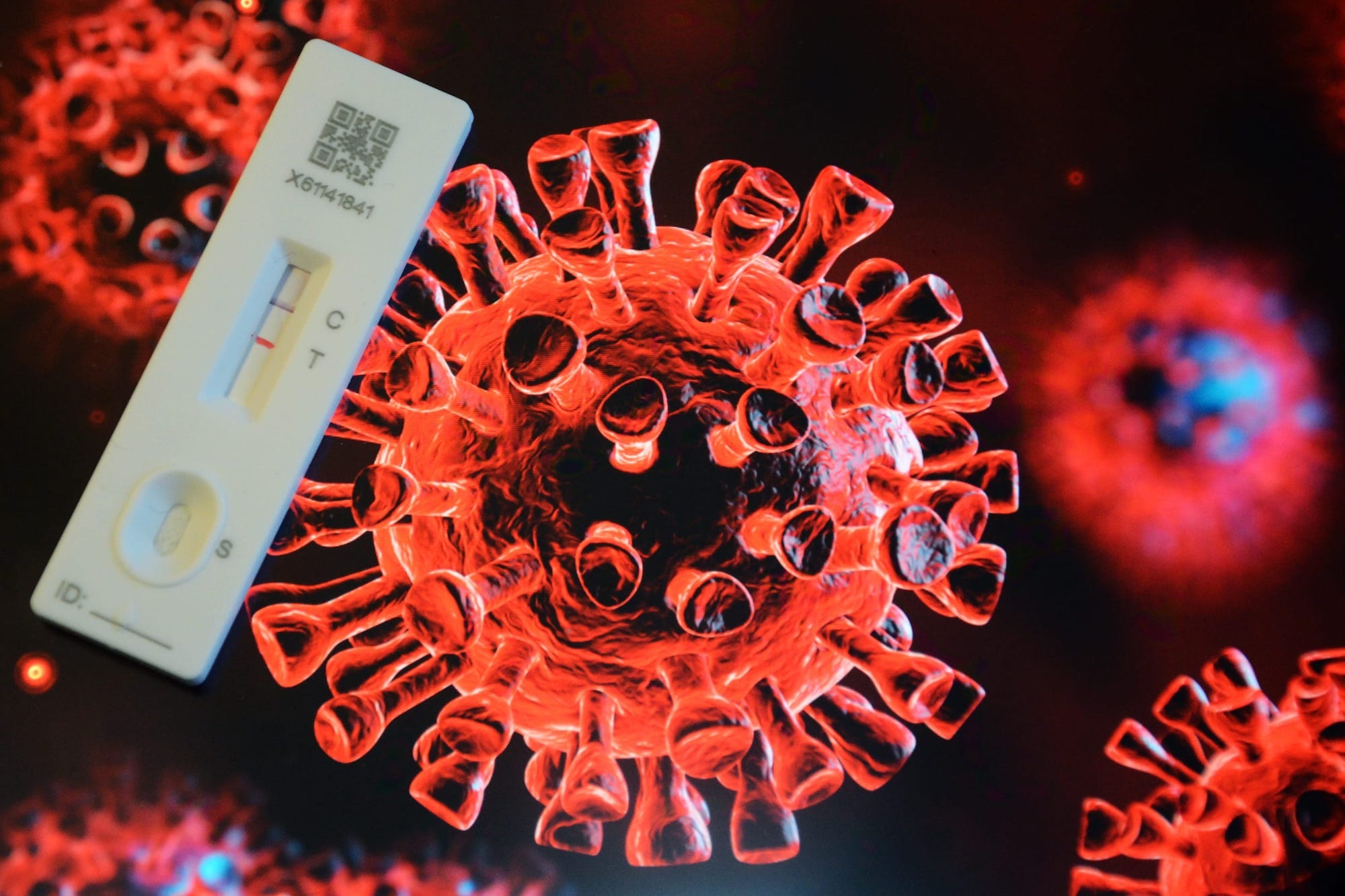 TESTING FOR COVID 19 visual data 8