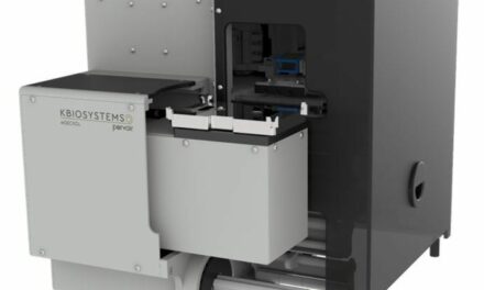 Automated Barcode Applicator for Microplates and Petri Dishes