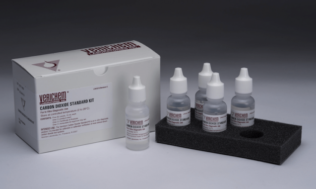 Verichem Launches Liquid Stable Clinical Reference Materials for Carbon Dioxide Testing