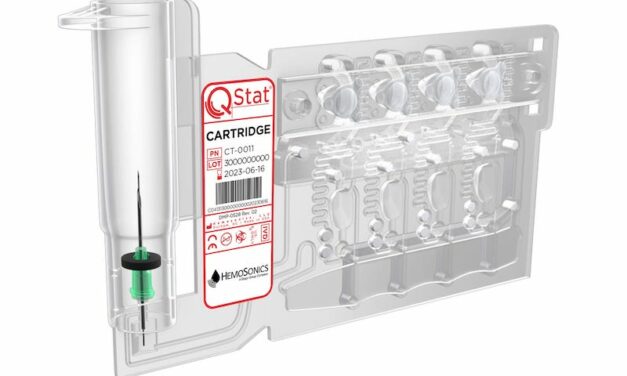 HemoSonics Awarded FDA 510(K) Clearance for Quantra Hemostasis System with QState Cartridge