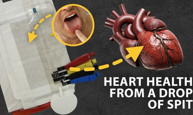 At-Home Saliva Test Quickly Detects Signs of Heart Failure
