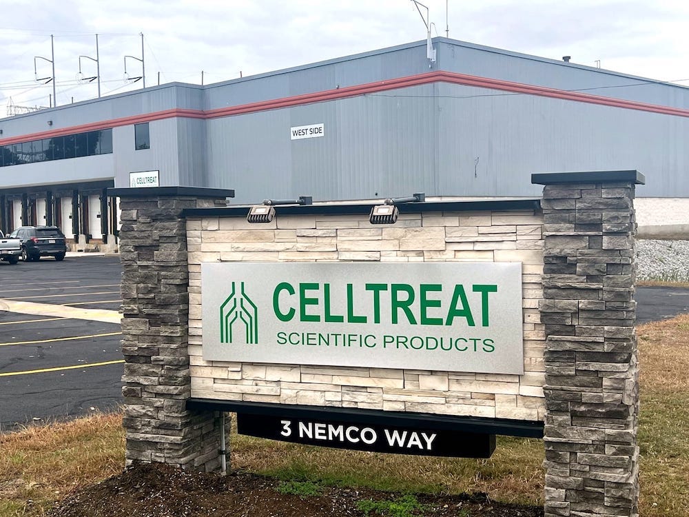 CELLTREAT Expands Operations to New Central Distribution Hub Clinical