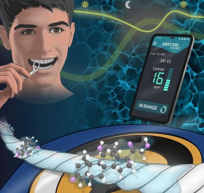 Dental Floss-Based Sensor Can Also Measure Stress