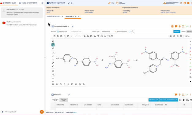 Next-Gen Lab Notebook Integrates Agentic Technology
