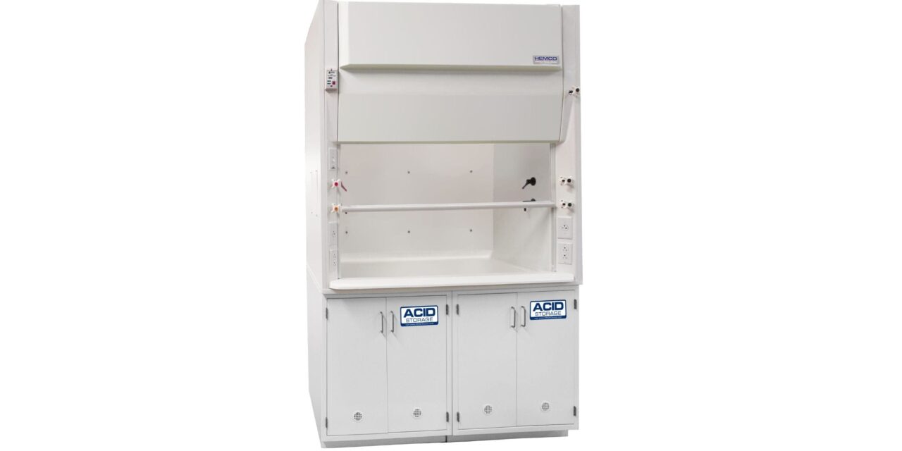 New HDPE Fume Hood Targets Corrosive Acid Digestion Applications