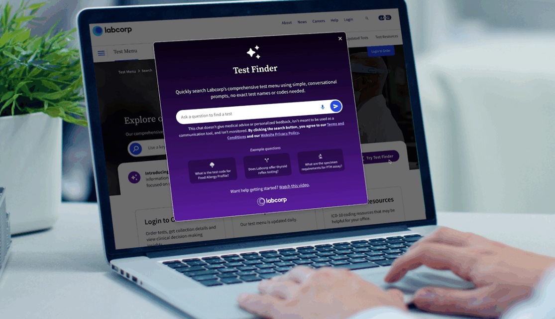 Labcorp Expands AI-Powered Test Finder to EHR Systems