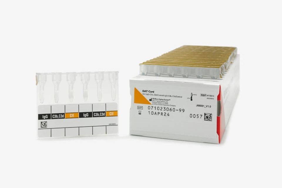 FDA OKs QuidelOrtho’s Gel-Based Direct Antiglobulin Testing Card