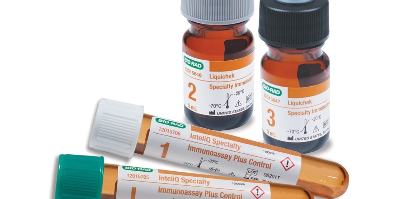Bio-Rad Expands Specialty Immunoassay Controls in Europe