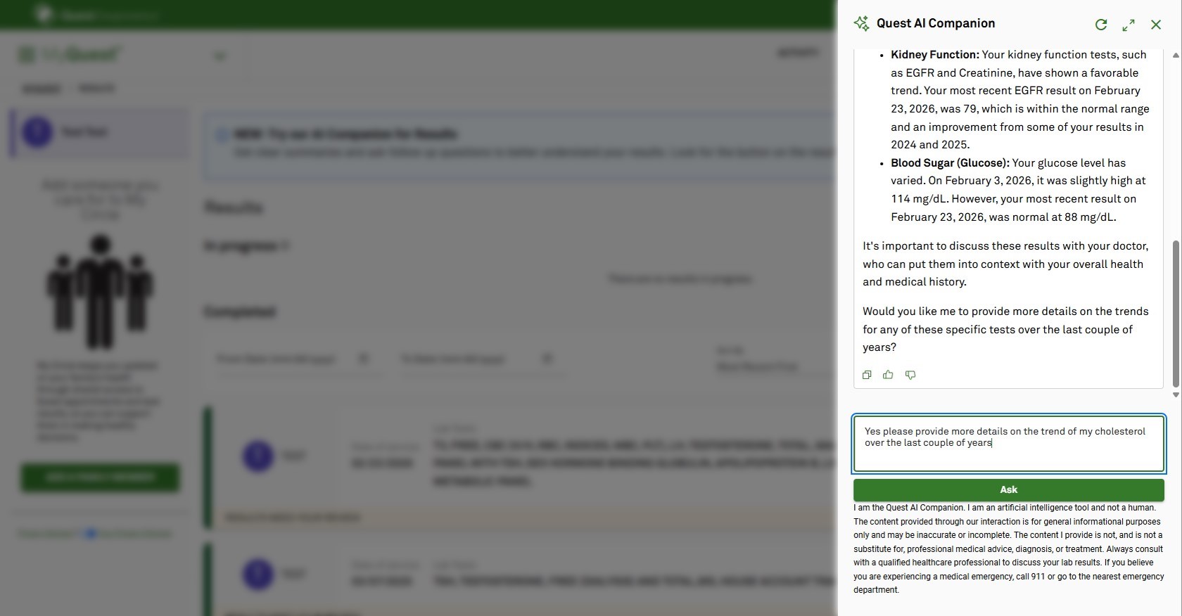 Quest Diagnostics Launches AI Tool to Help Patients Interpret Lab ...