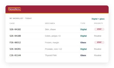NovoPath Releases Next-Generation LIS with Built-In Digital Pathology Workflow